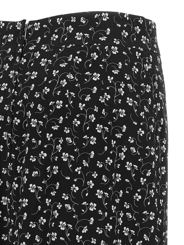 膝丈/ミディスカート - 白 shop online: DOLCE & GABBANA
