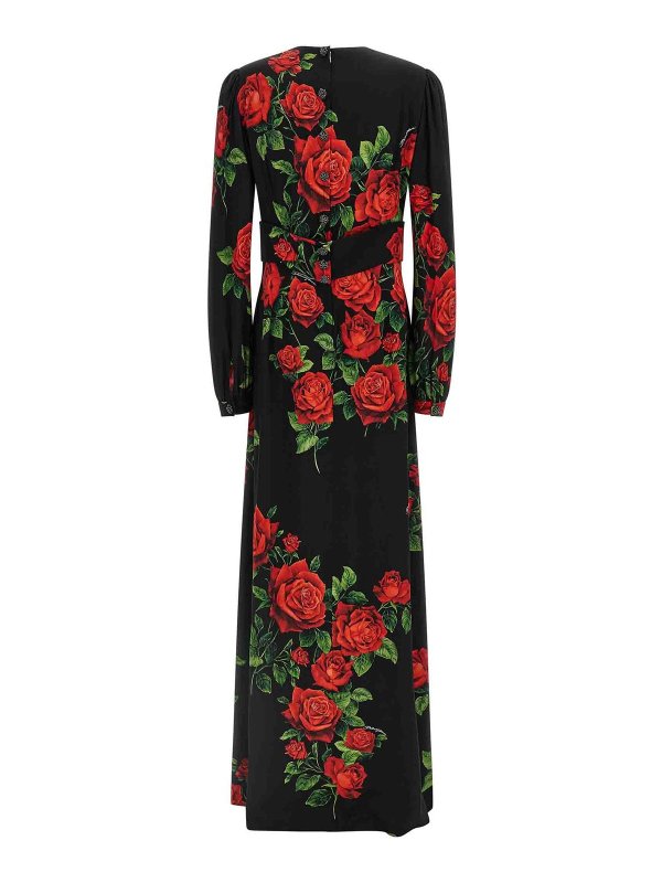 DOLCE & GABBANA: ニーレングスドレス online - 膝丈ドレス - Rose