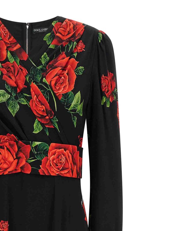 The Best Shops DOLCE & GABBANA: ニーレングスドレス - 膝丈ドレス - Rose