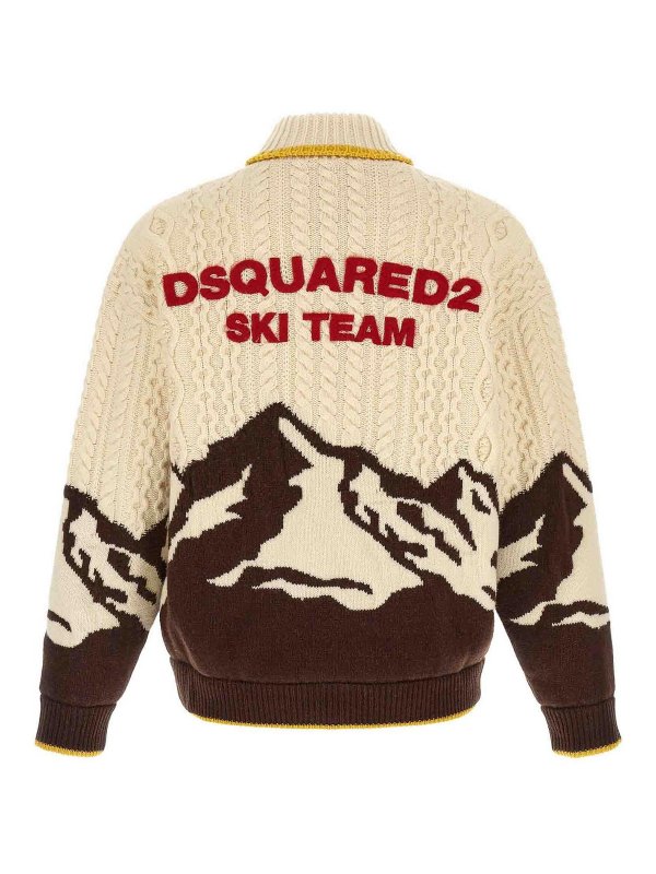 DSQUARED2: cardigan online - Cardigan multicolore