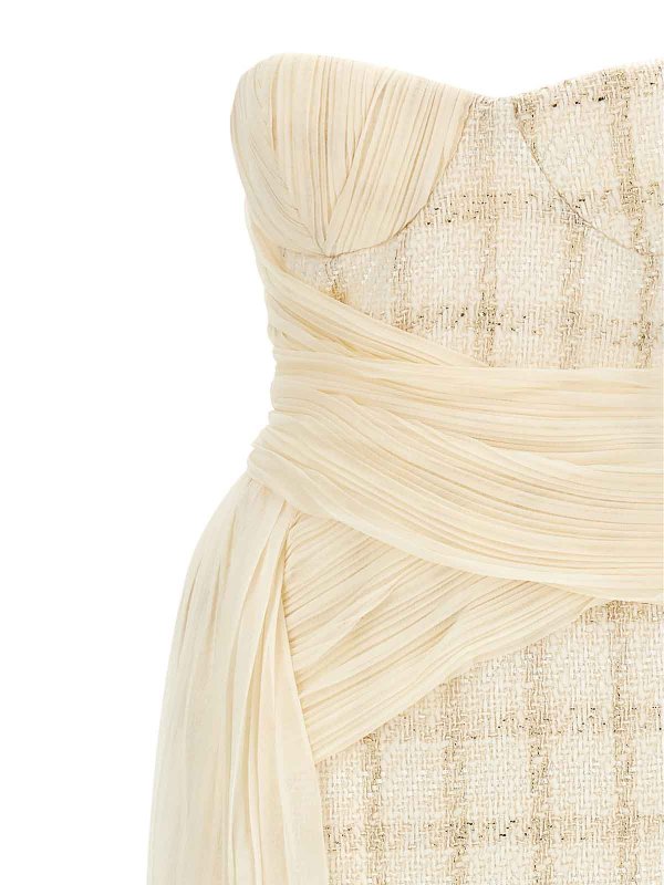 The Best Shops ELISABETTA FRANCHI: イブニングドレス - イブニングドレス - 白