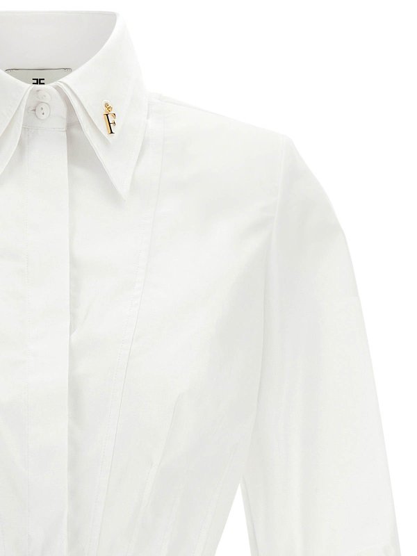 The Best Shops ELISABETTA FRANCHI: シャツ - シャツ - 白
