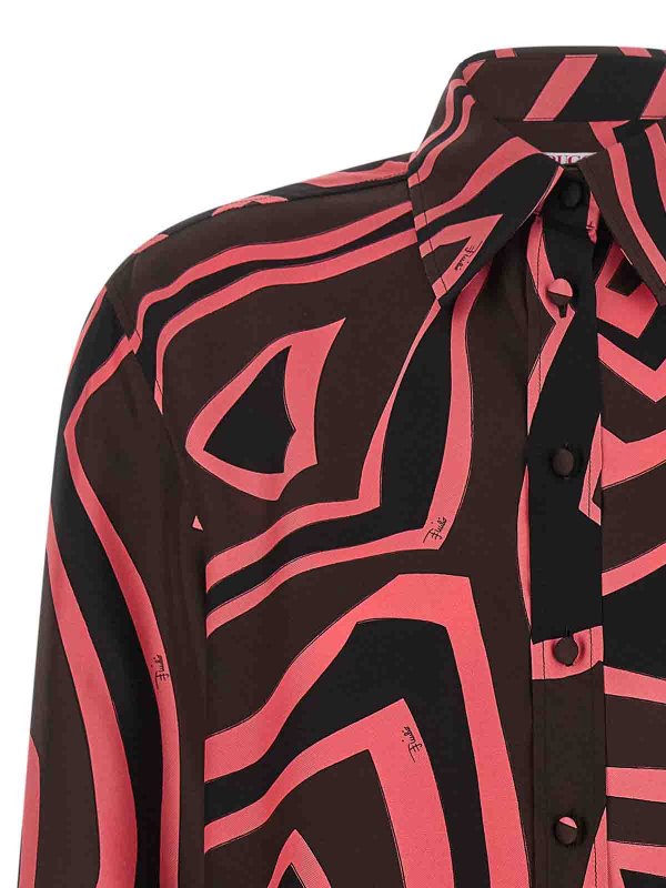 The Best Shops EMILIO PUCCI: Hemden - Hemd - Bunt