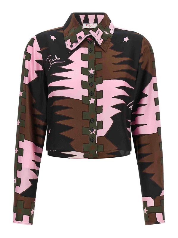 EMILIO PUCCI: Hemden - Hemd - Bunt