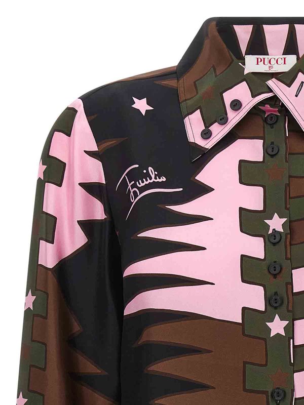 The Best Shops EMILIO PUCCI: Hemden - Hemd - Bunt