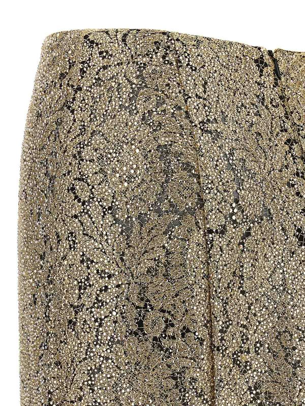 膝丈/ミディスカート - 金 shop online: ERMANNO SCERVINO