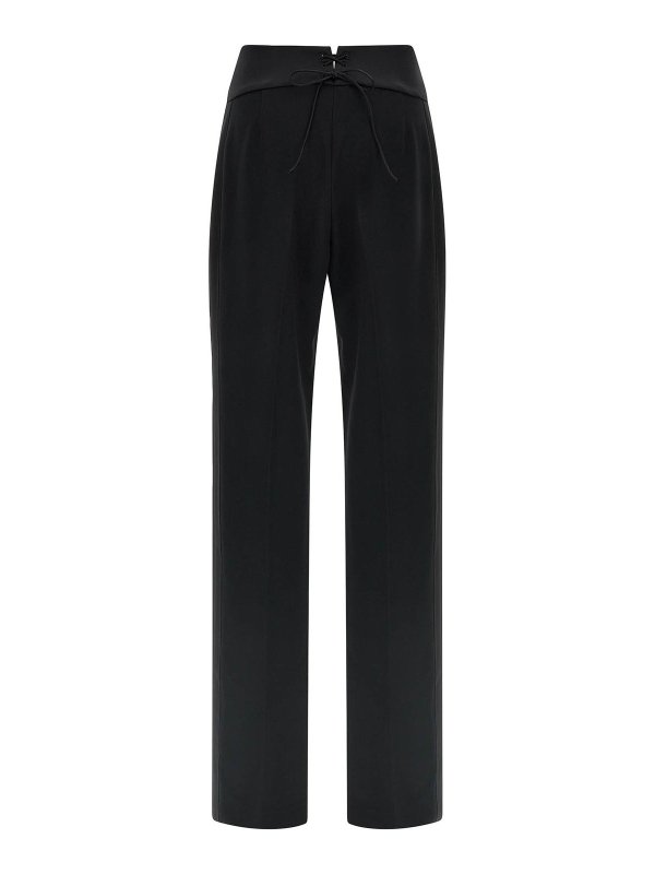 ERMANNO SCERVINO: カジュアルトラウザー online - カジュアルパンツ - 黒