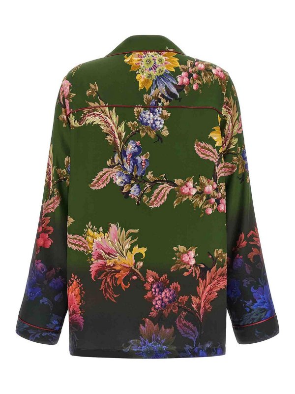 ETRO: Chemises online - Chemise - Vert