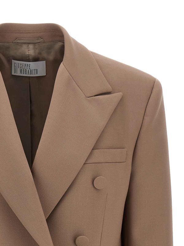 The Best Shops GIUSEPPE DI MORABITO: ブレザー - ブレザー - ベージュ