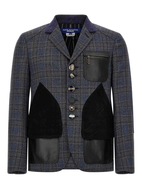 JUNYA WATANABE: Blazer - Blazer - Blau