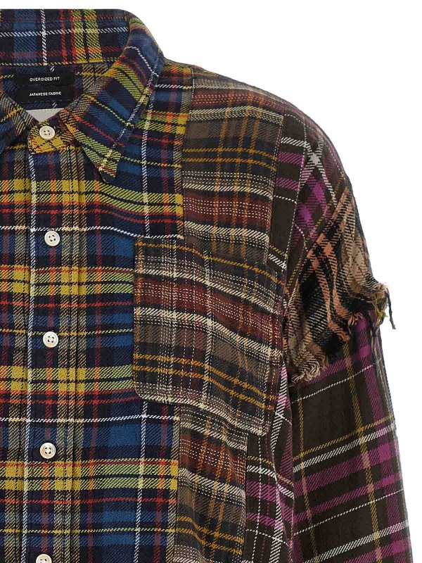 The Best Shops R13: camicie - Camicia patchwork multicolore