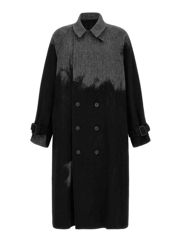 YOHJI YAMAMOTO: トレンチコート online - トレンチコート - グレー