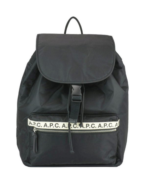A.P.C.: backpacks - Repeat nylon backpack
