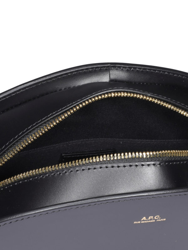 A.P.C. buy online Demi-Lune leather bag