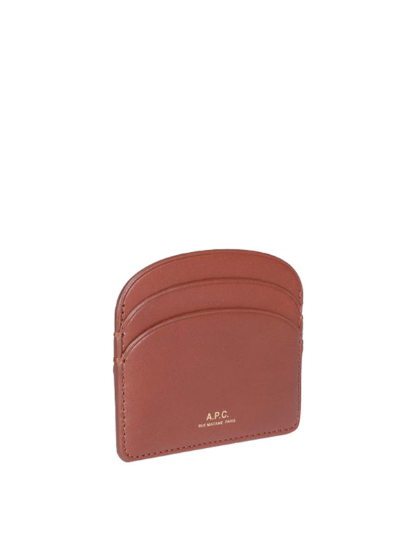 A.P.C.: wallets & purses online - Demi-Lune card holder