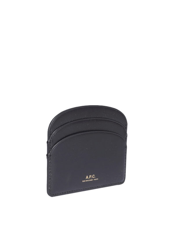 A.P.C.: wallets & purses online - Demi-Lune card holder
