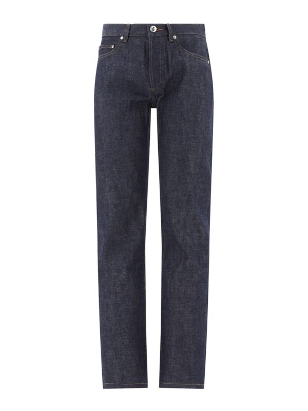 A.P.C.: Straight Leg Jeans - New Standard - Dunkles Jeansblau