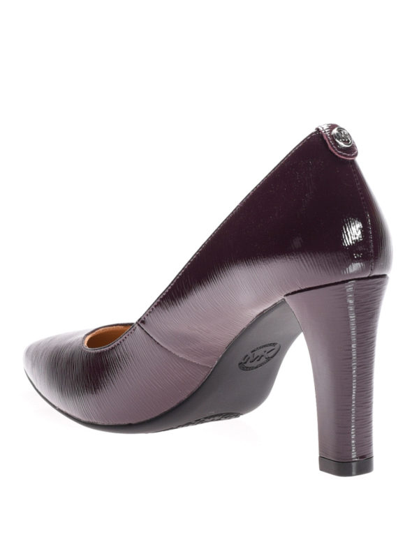 michael michael kors abbi leather flex pumps