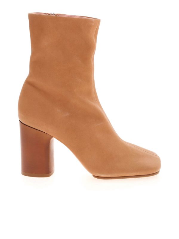 Acne Studios: Bottines - Bottines - Beige