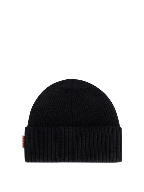 Acne Studios: Gorros - Gorro - Negro