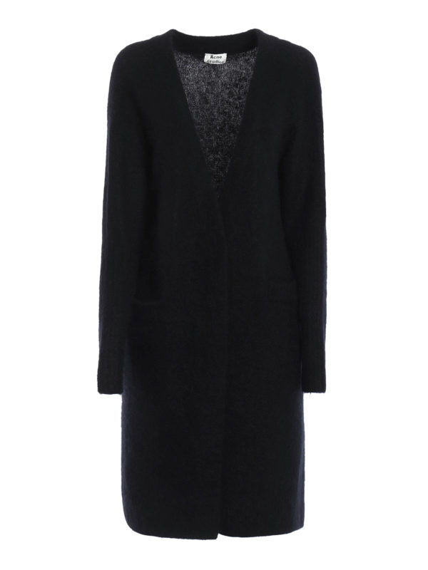 Acne Studios: Cardigans - Cardigan Raya - Schwarz