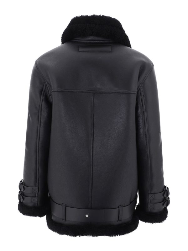 Acne Studios: leather jacket online - Velocite leather jacket