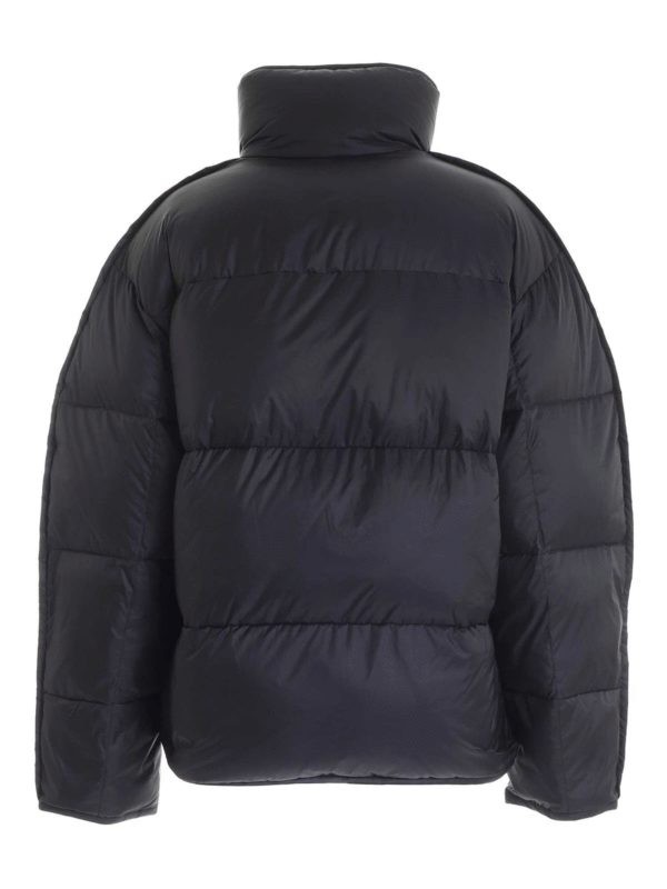 Acne Studios: padded coats online - Quilted down jacket in black