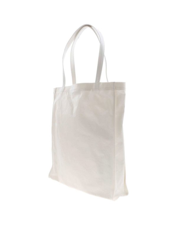 Acne Studios: Handtaschen online - Shopper - Weiß