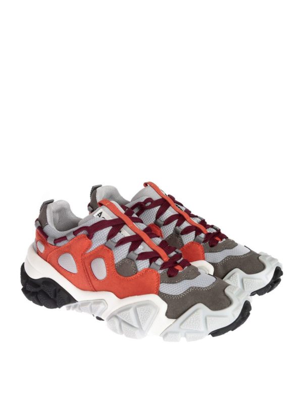 Acne Studios: Chaussures de sport online - Baskets - Gris