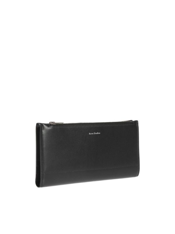 Acne Studios: wallets & purses online - Bifold continental wallet black