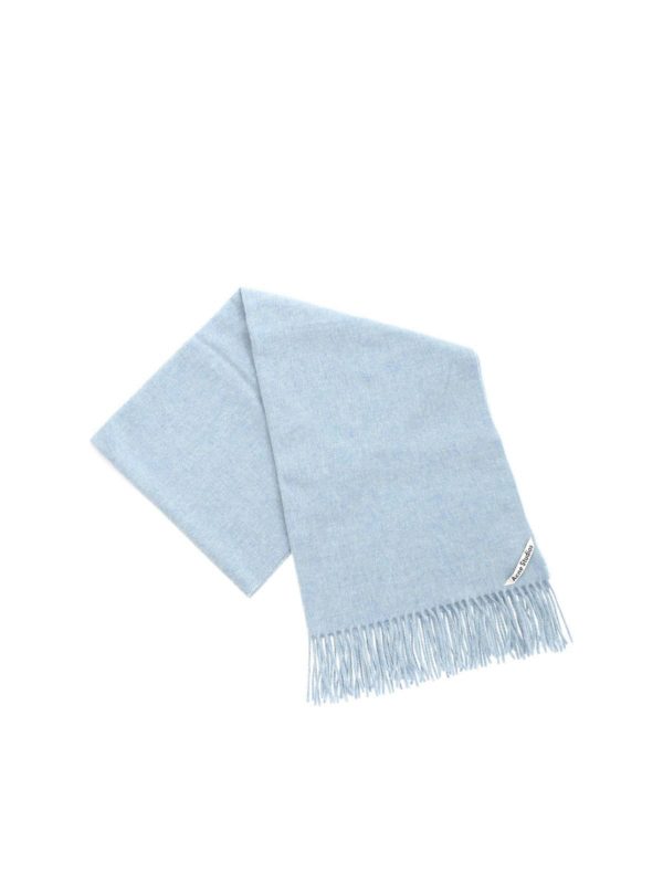 Acne Studios: スカーフ - スカーフ - ライトブルー