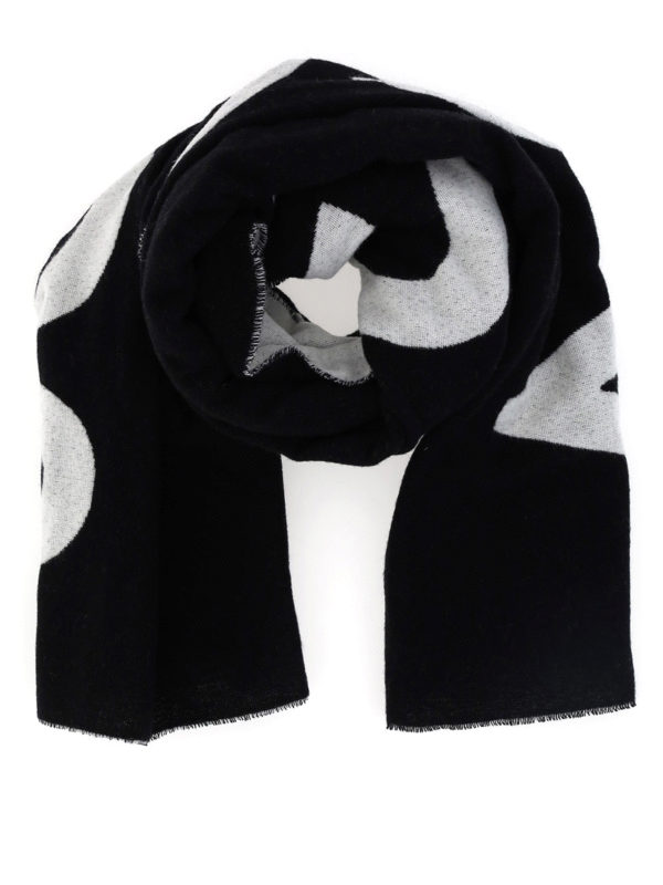 Acne Studios: Schals - Schal - Schwarz