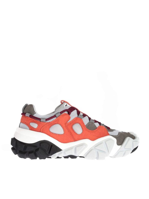 Acne Studios: Chaussures de sport - Baskets - Gris