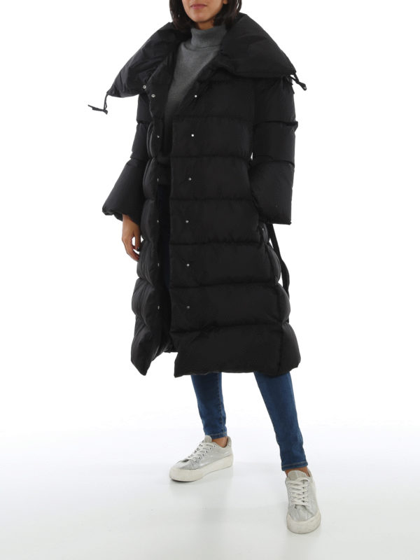 ADD: Lange Daunenmäntel online - Daunenmantel - Schwarz