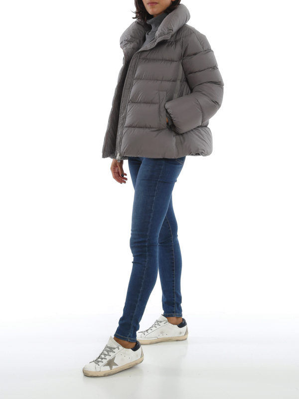 ADD: padded jackets online - Funnel neck puffer jacket