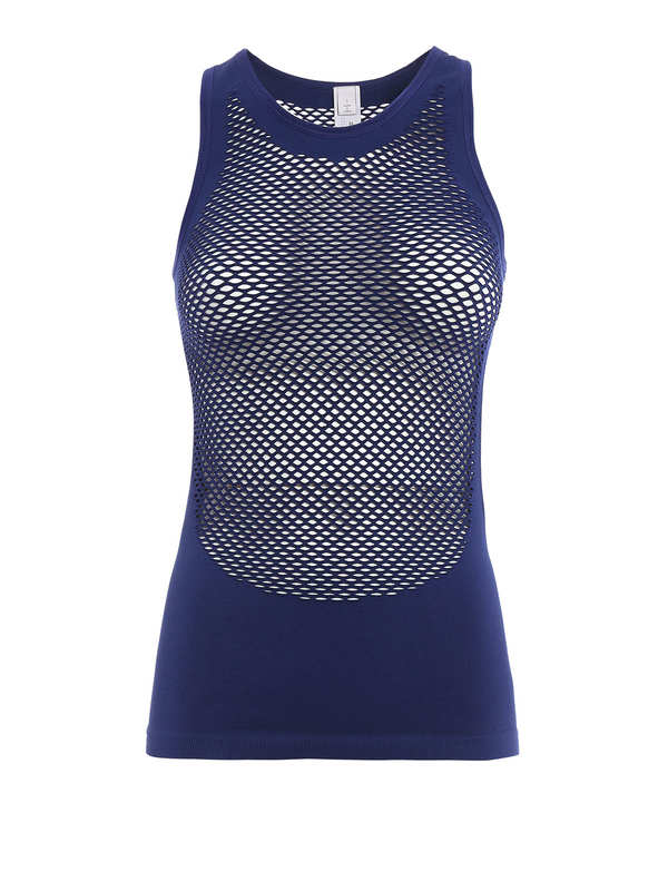 新品 adidas by stella mesh tank ホワイト Adidas By Stella McCartney White Mesh Tank Top (XS) | eBay