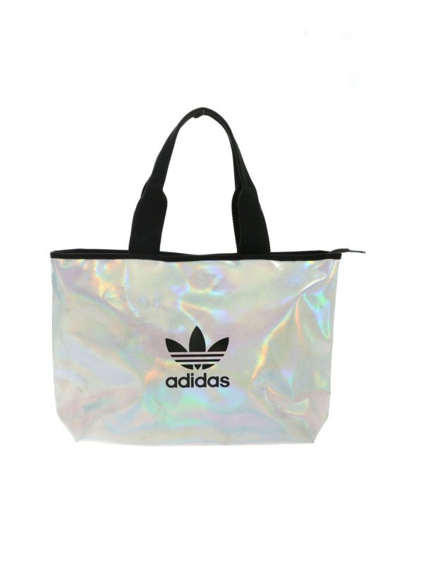 Adidas Originals: Bolsos Shopping - Bolso Shopping - Plata