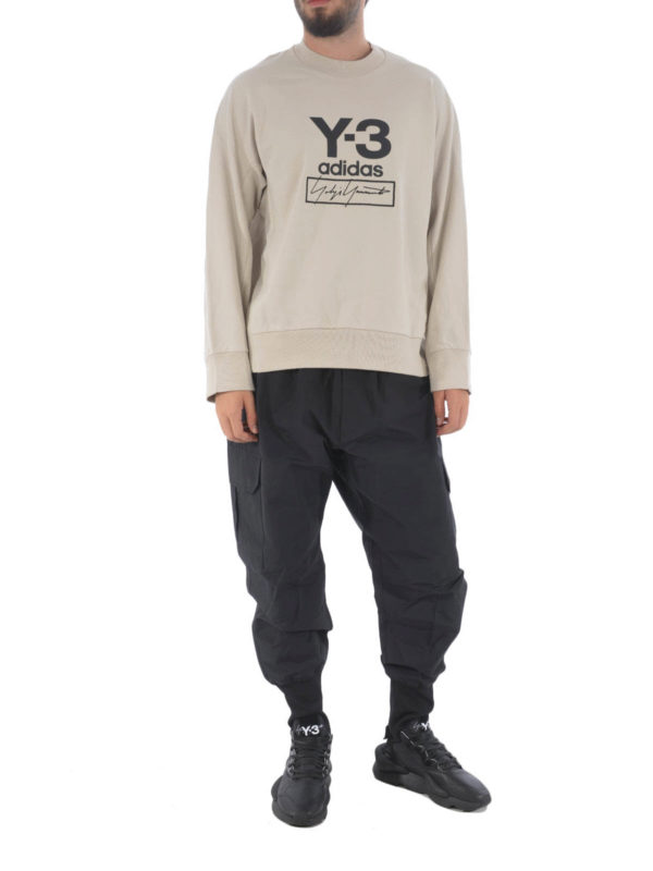 ADIDAS Y-3: Sweatshirts und Pullover online - Sweatshirt - Hellbeige