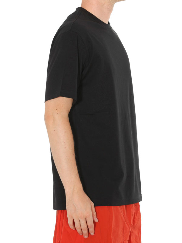 ADIDAS Y-3: t-shirts online - Back Toketa print black T-shirt