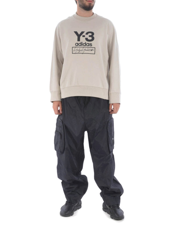 ADIDAS Y-3: tracksuit bottoms online - Y-3 Shell track pants
