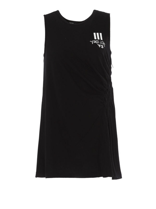 Y-3 U DRAWSTRING LONG TANK　adidas タンクトップ Y-3 U DRAWSTRING LONG TANK adidas タンクトップ Y-3 - Y-3