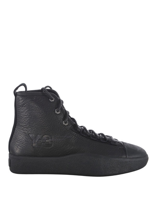 ADIDAS Y-3: Chaussures de sport - Baskets - Noir
