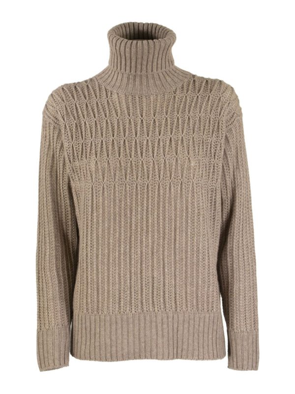 AGNONA: Turtlenecks & Polo necks - Cashmere turtleneck sweater