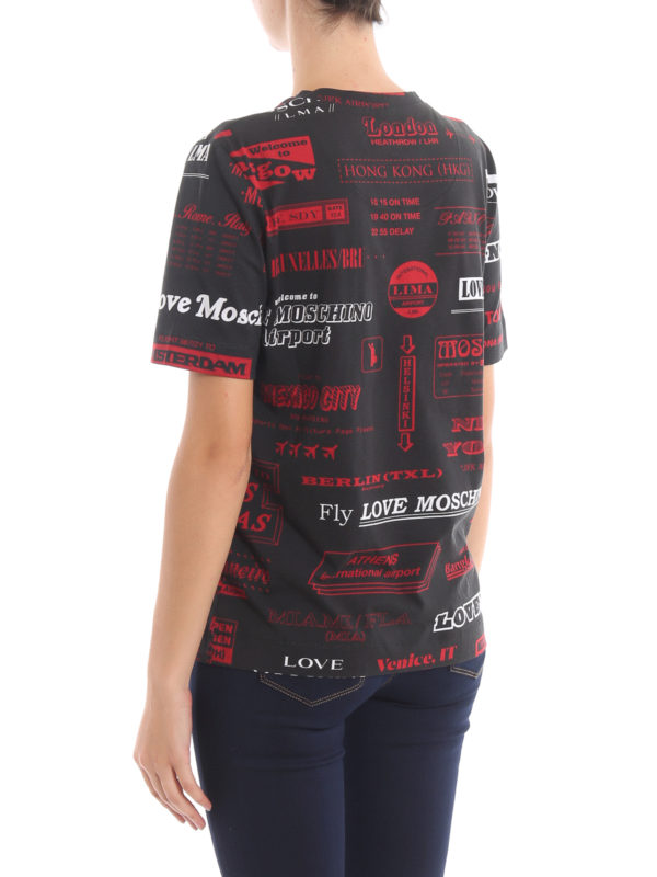 Camiseta - Estampado shop online: LOVE MOSCHINO