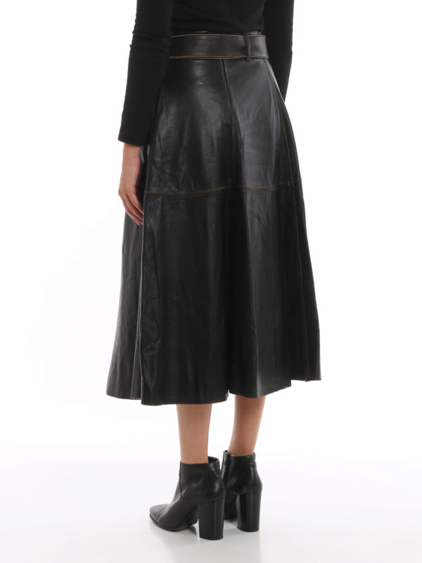 Jupe En Cuir - Akemi shop online: GOLDEN GOOSE