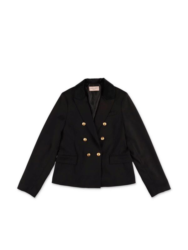 ALBERTA FERRETTI: Blazer - Blazer - Schwarz