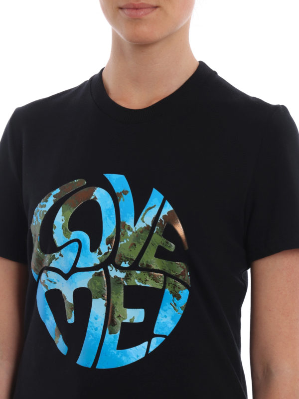 ALBERTA FERRETTI buy online Love Me black T-shirt