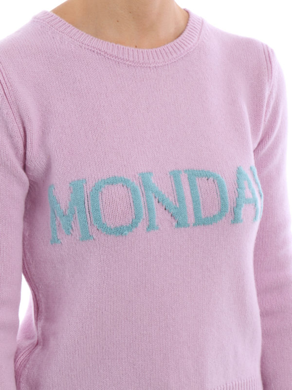 ALBERTA FERRETTI buy online Rundhalspullover - Hell-Lila