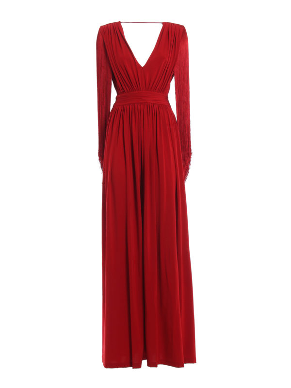 ALBERTA FERRETTI: Abendkleider - Abendkleid - Rot