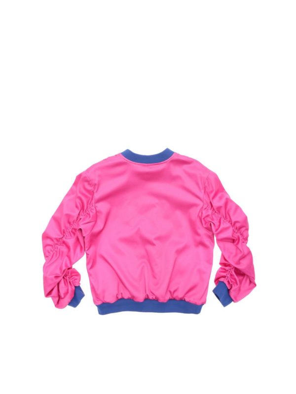 ALBERTA FERRETTI: casual jackets online - Satin bomber jacket